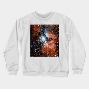 Starbith region in nebula NGC 3603 (C003/7510) Crewneck Sweatshirt